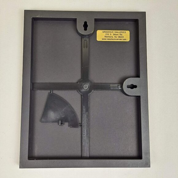 "Shipwreck" Print Black Frame Signed by Artist Scott Griswold - Picture 6 of 7